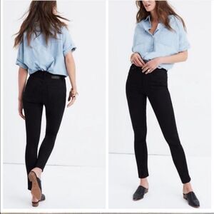 MADEWELL | 10” High-Rise Skinny Black Jeans Women’s Size 27 (4)